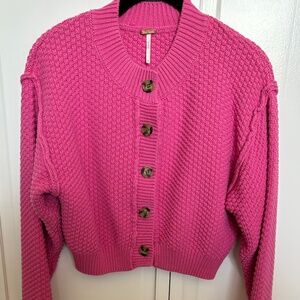 Free People cropped Cardigan
